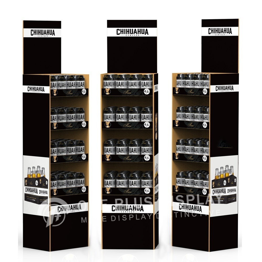 Duty Metal Beverage Display Stand Beverage Cabinet Wire Rack