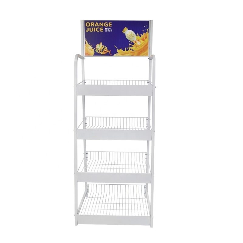 Beverage Cabinet Wire Rack For Beverage Display Rack