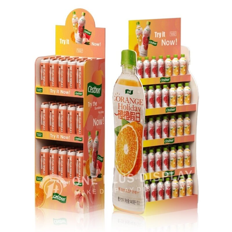 Duty Metal Beverage Display Stand Beverage Cabinet Wire Rack