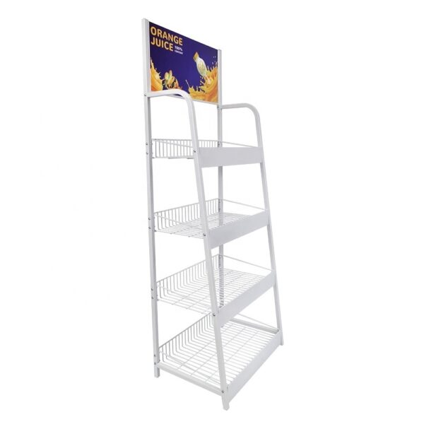 Beverage-cabinet-wire-shelving-4-3.jpg Beverage Cabinet Wire Rack For Beverage Display Rack