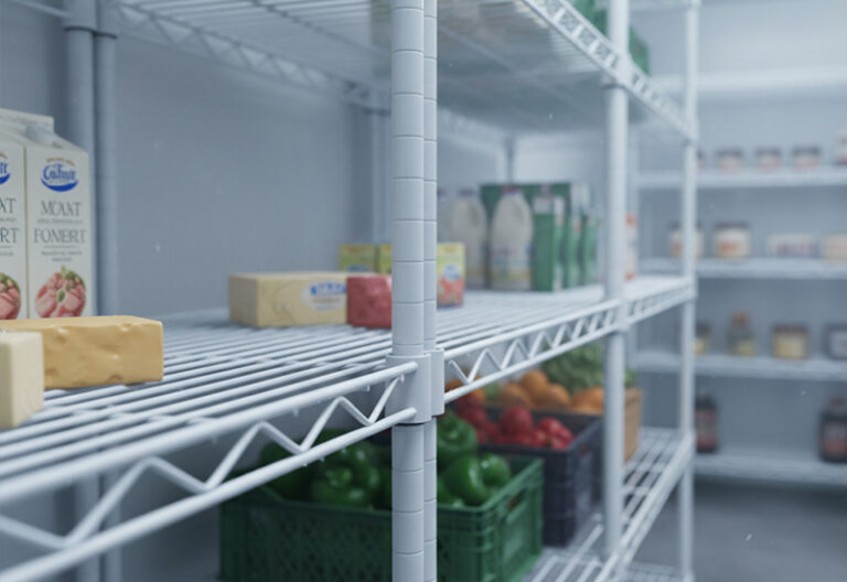 Cold Storage Room Multilayer Wire Shelving