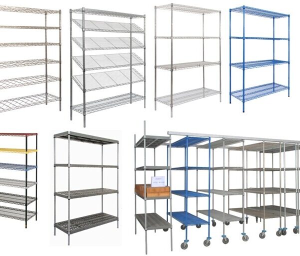 Cold-storage-room-multilayer-wire-shelving-1.jpg Commercial Duty Stainless Steel Cold Room Rack Shelf
