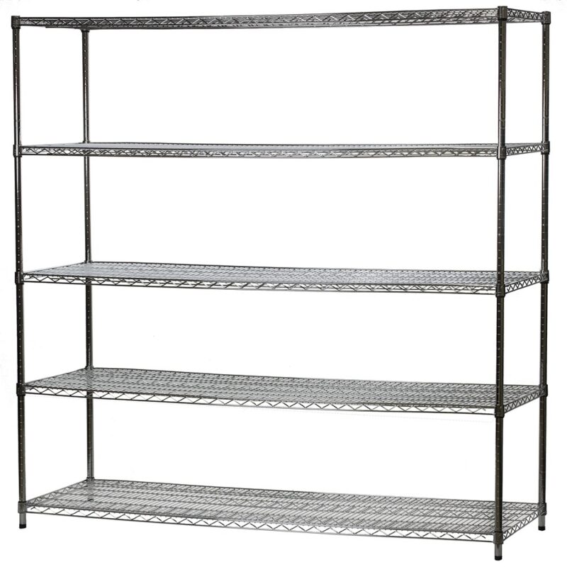 Rack Microwave Cold Storage Room Multilayer Wire Shelving