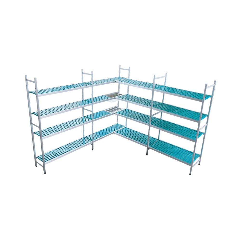 Cold Storage Room Multilayer Wire Shelving Metal Shelves