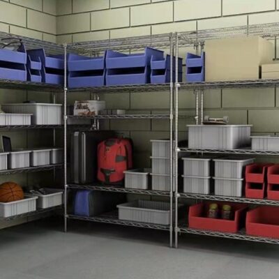 Rack Microwave Cold Storage Room Multilayer Wire Shelving