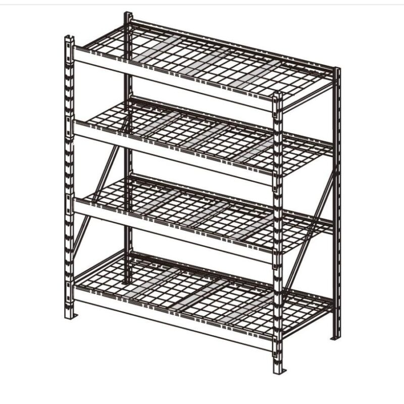Cold Storage Room Multilayer Metal Wire Shelving
