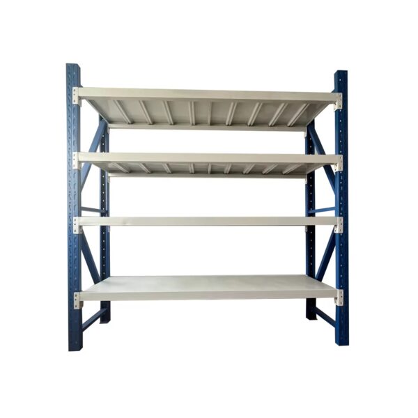 Steel Medium Duty Long Span Shelving Warehouse Stack Rack