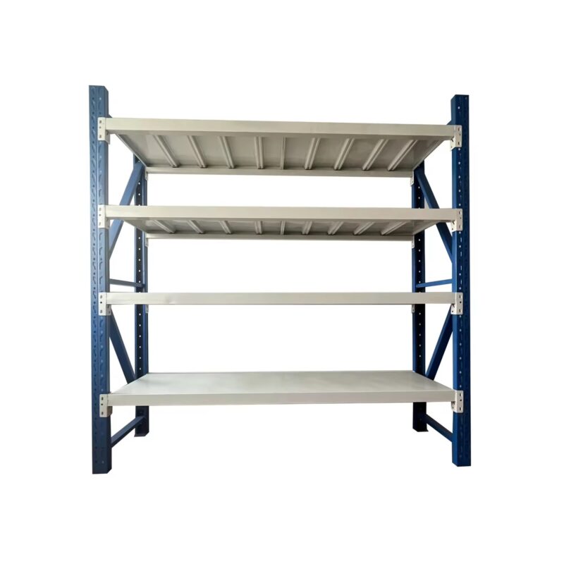 Steel Medium Duty Long Span Shelving Warehouse Stack Rack