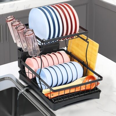 Dishwasher Wire Shelving Detachable Dish Draining Rack