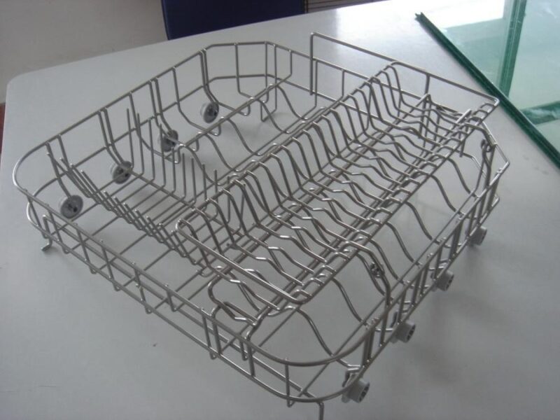 Compartment Kitchen Stainless Steel Dishwasher Wire Shelving