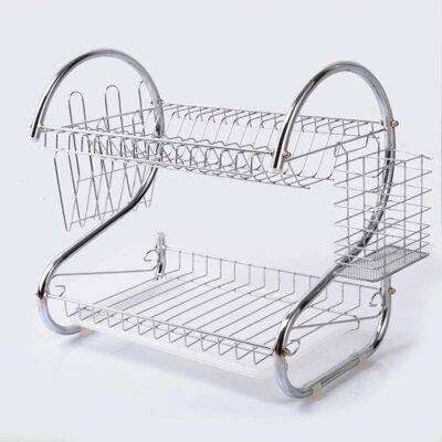 Custom Metal Art Double-layer Dishwasher Wire Shelving