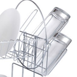Dish Rack Dishwasher Wire Shelving With Utensil Holder