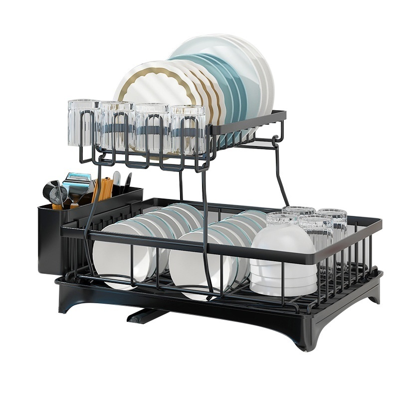 Dishwasher Wire Shelving Detachable Dish Draining Rack