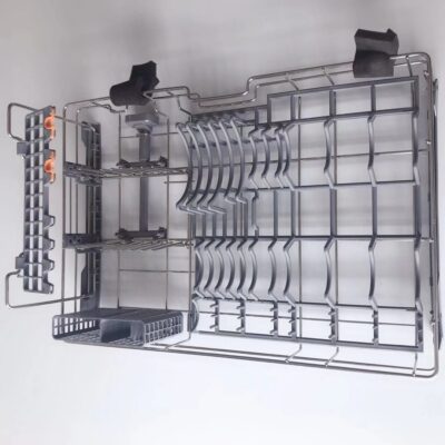 Compartment Kitchen Stainless Steel Dishwasher Wire Shelving