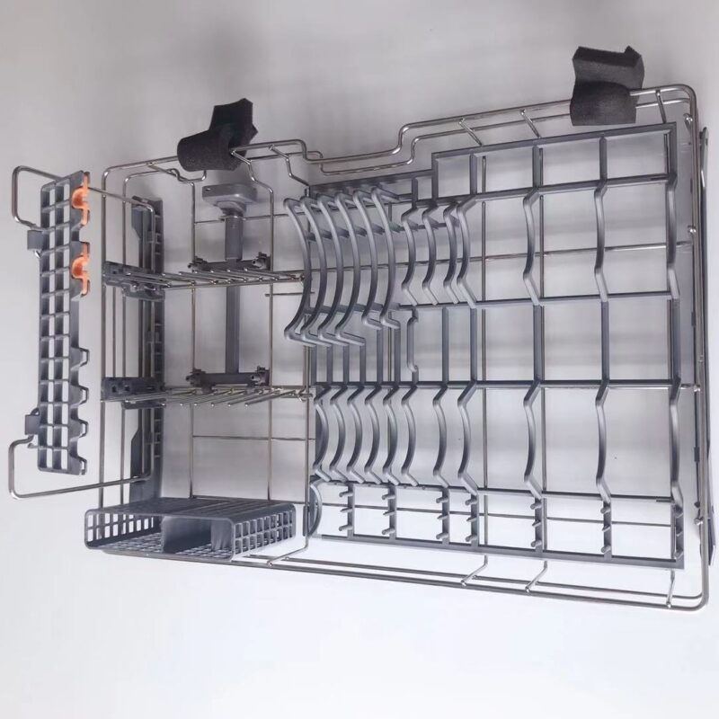 Compartment Kitchen Stainless Steel Dishwasher Wire Shelving