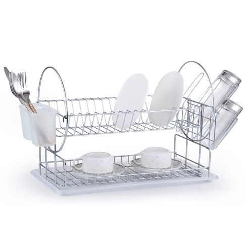 Dishwasher-wire-shelving-2-8.jpg Dish Rack Dishwasher Wire Shelving With Utensil Holder