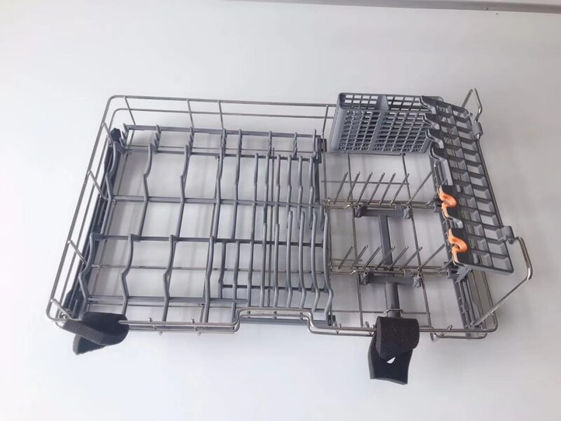 Compartment Kitchen Stainless Steel Dishwasher Wire Shelving
