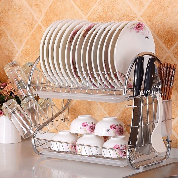 Wholesale Metal Stainless Steel Dishwasher Wire Shelving