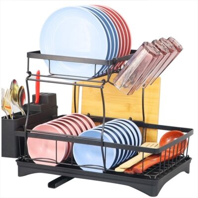 Dishwasher Wire Shelving Detachable Dish Draining Rack