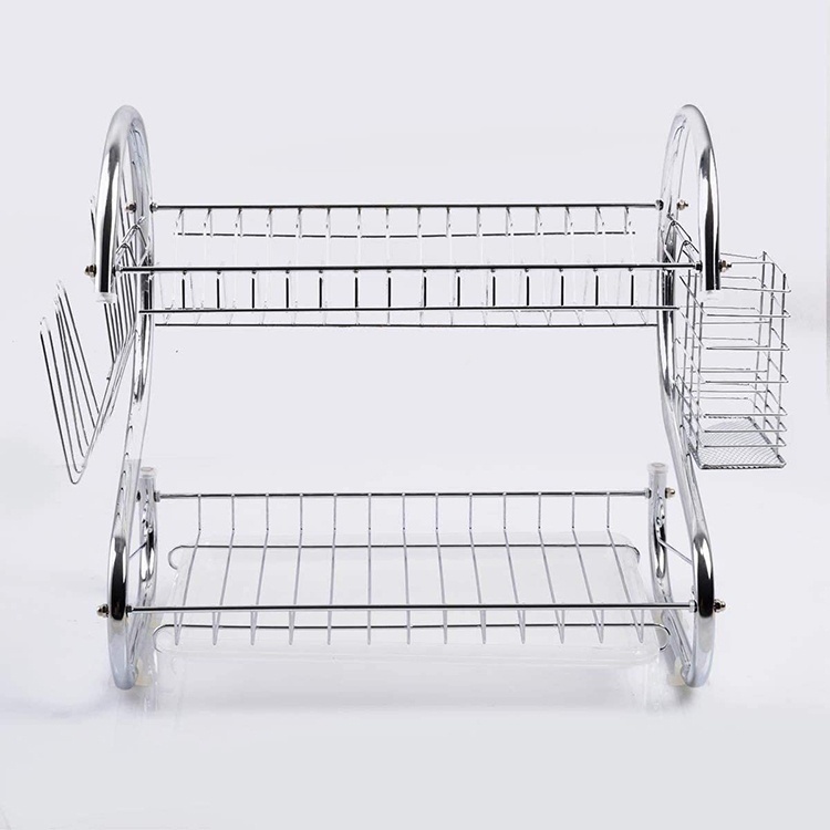 Custom Metal Art Double-layer Dishwasher Wire Shelving
