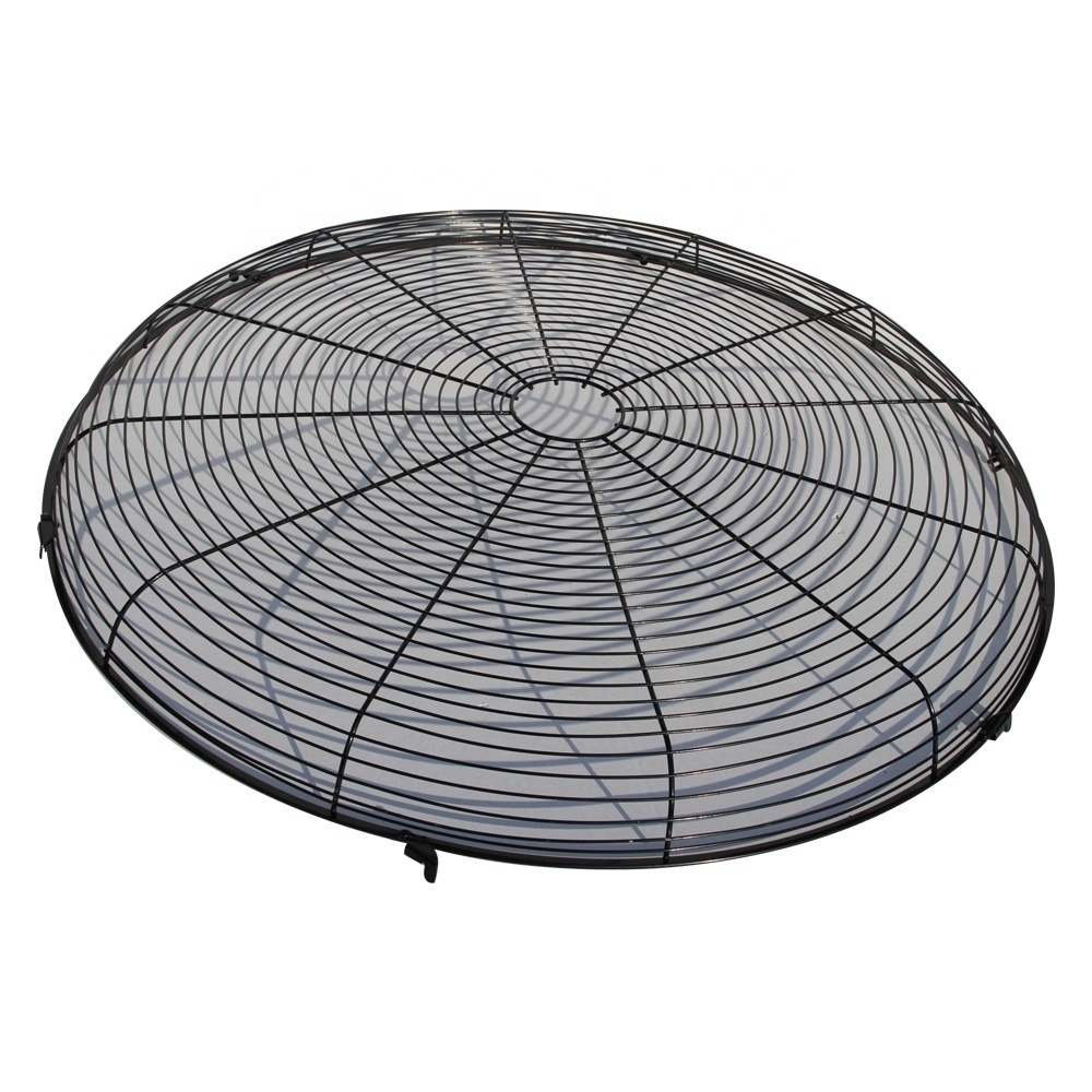 Electric Spiral Metal Grill Fan Guard For Household Use