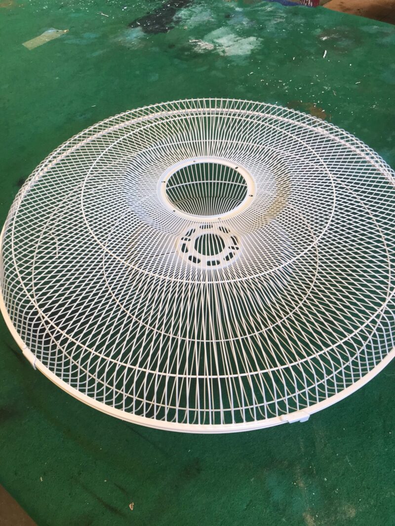 Quality Branch Steel Stand Fan Grill Guard Protection Cover