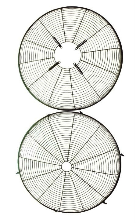 Electric Spiral Metal Grill Fan Guard For Household Use