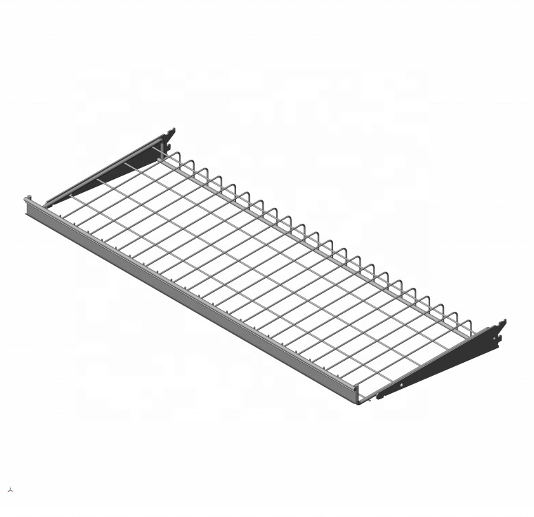 Ice Maker Rear Wire Shelving Duty Wall Mount Shelving Unit