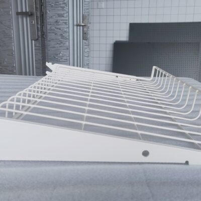 Ice Maker Rear Wire Shelving Duty Wall Mount Shelving Unit