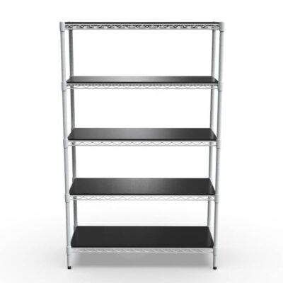 Black Panel Metal White Non-standard Wire Shelving