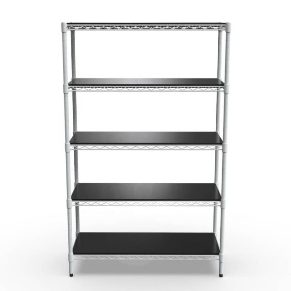 Black Panel Metal White Non-standard Wire Shelving
