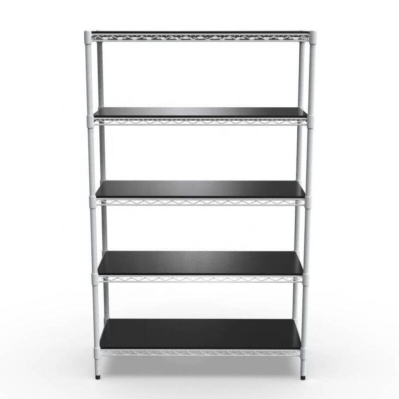 Black Panel Metal White Non-standard Wire Shelving