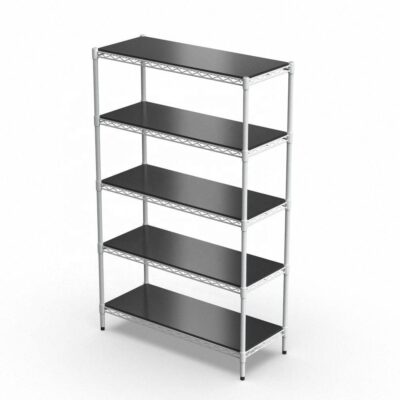 Black Panel Metal White Non-standard Wire Shelving