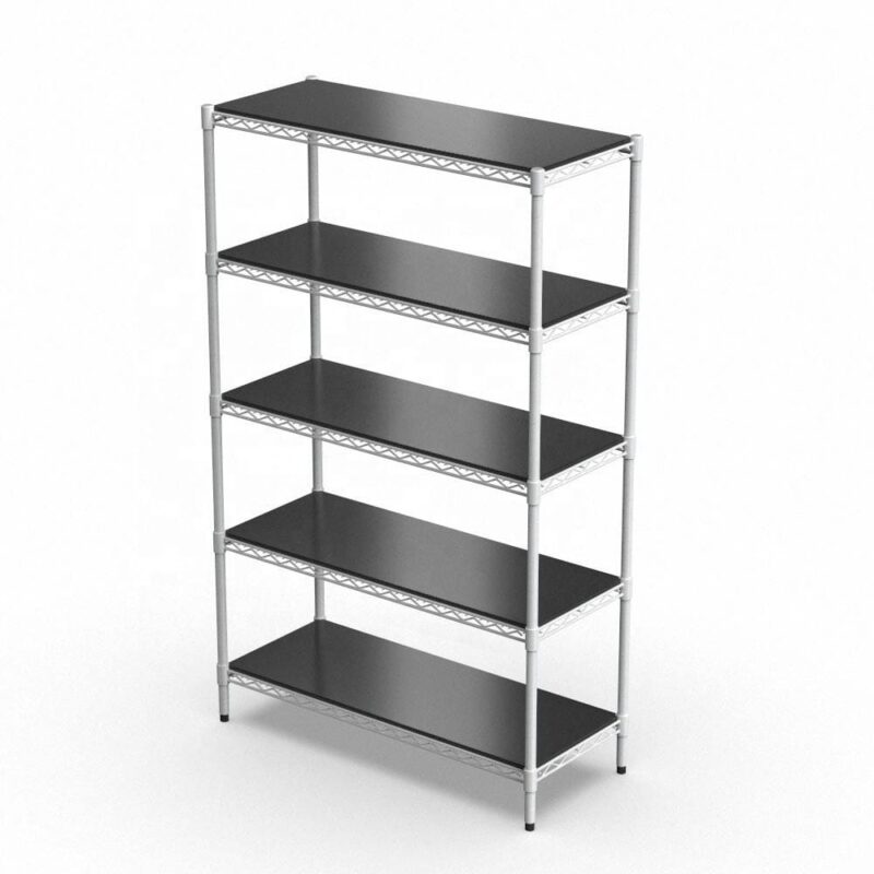 Black Panel Metal White Non-standard Wire Shelving