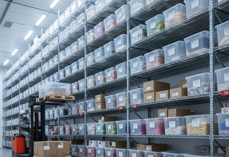 Non-standard Wire Shelving