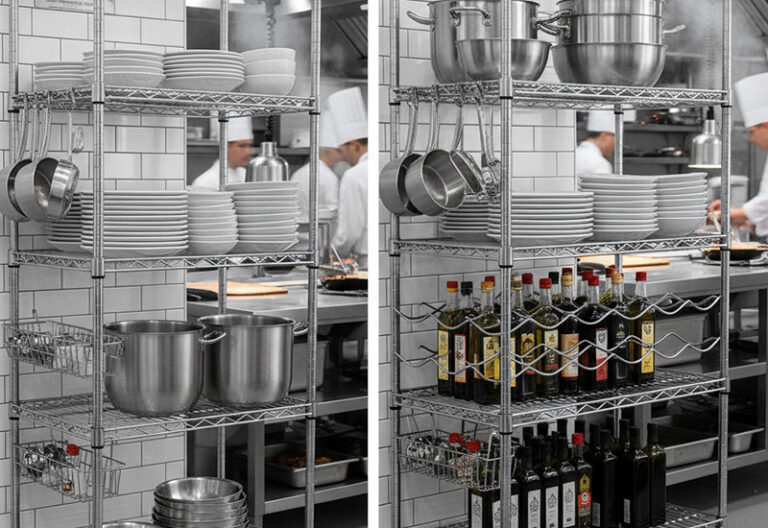 Non-standard Wire Shelving