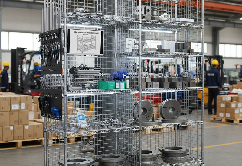 Non-standard Wire Shelving