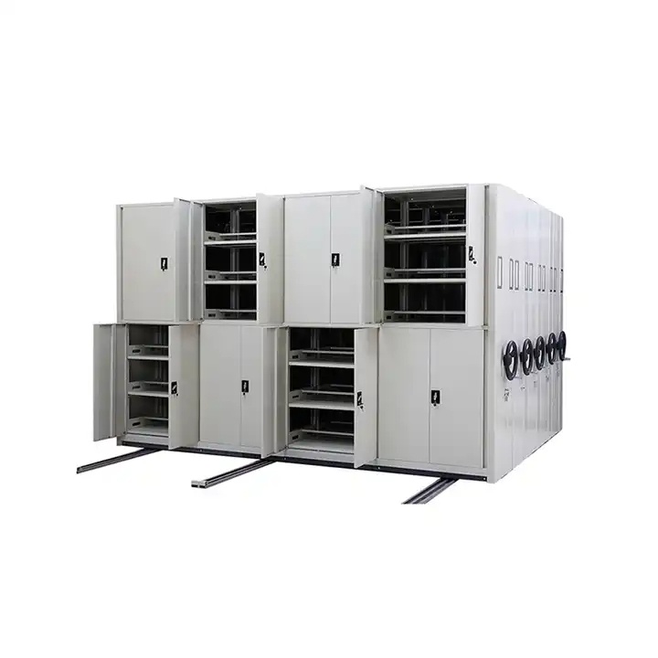 Cold Room Mobile Shelving System Office Storage Shelving