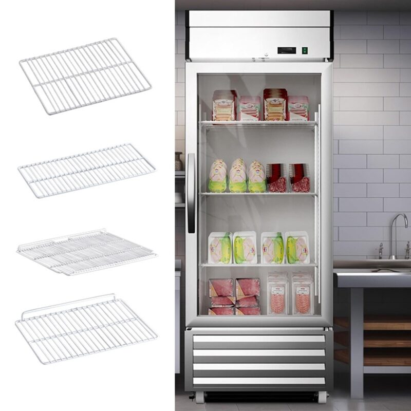 Mesh Commercial Freezer Fridge Rack Refrigerator Wire Shelf