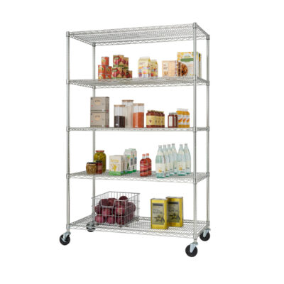 Commercial Cold Storage Room Multilayer Wire Shelving