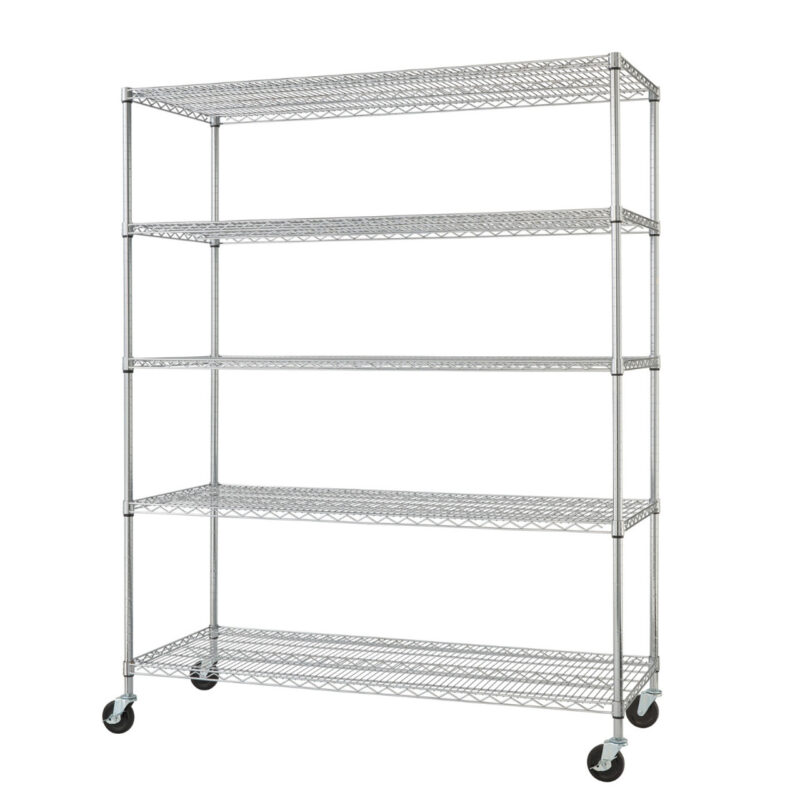Commercial Cold Storage Room Multilayer Wire Shelving