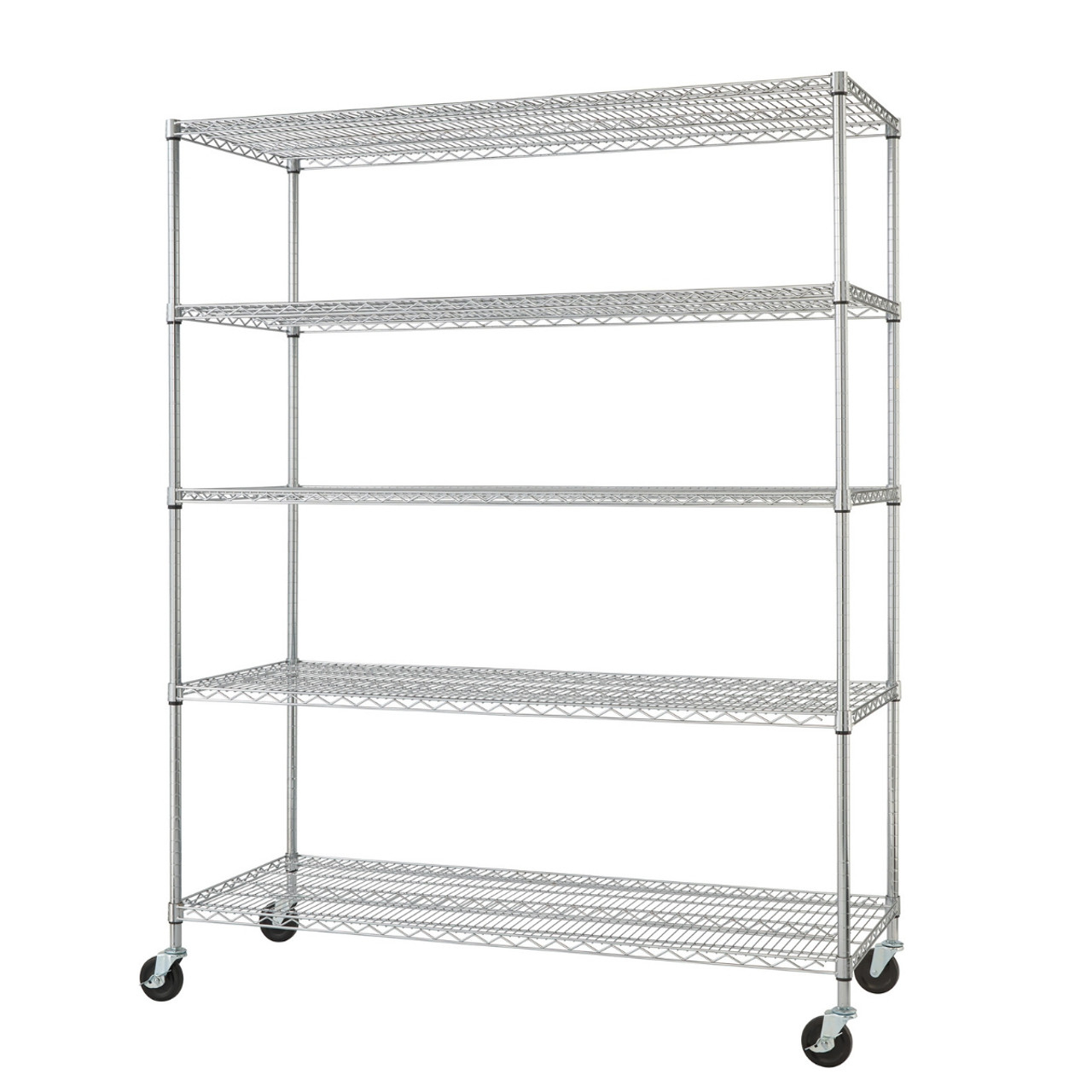 Wire-Shelving-2.jpg Commercial Cold Storage Room Multilayer Wire Shelving