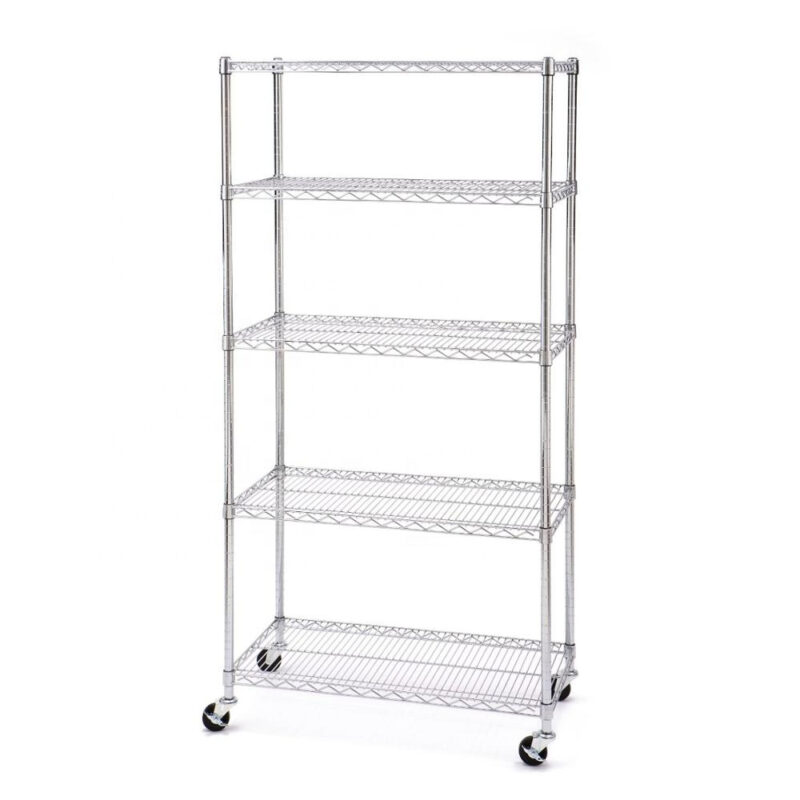 Commercial Cold Storage Room Multilayer Wire Shelving