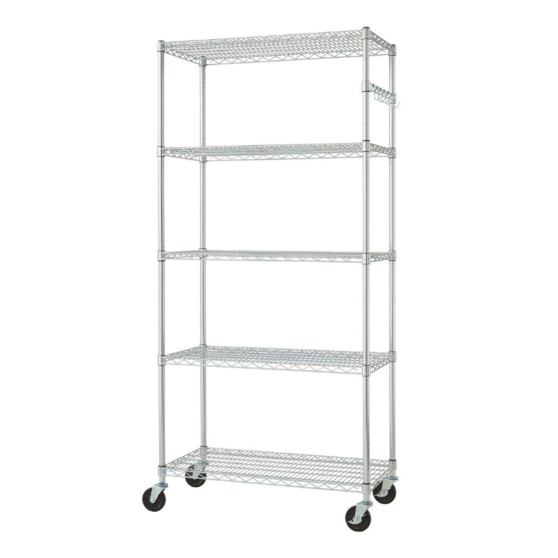 Commercial Cold Storage Room Multilayer Wire Shelving