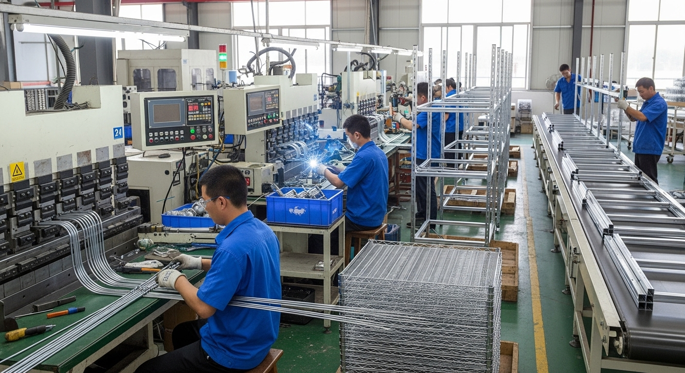 wire shelving mfg11.487Z