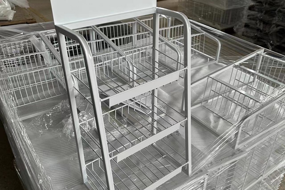 Beverage Cabinet Wire Shelving