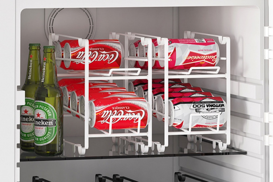 Beverage Cabinet Wire Shelving