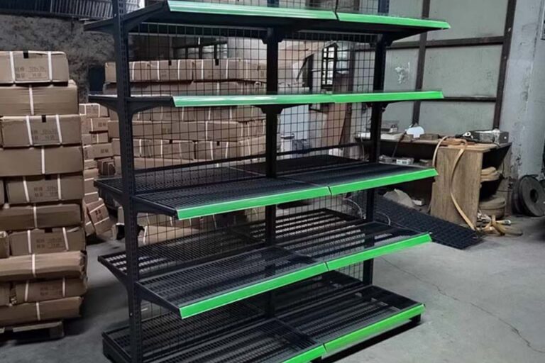 Commercial Cold Storage Room Multilayer Wire Shelving
