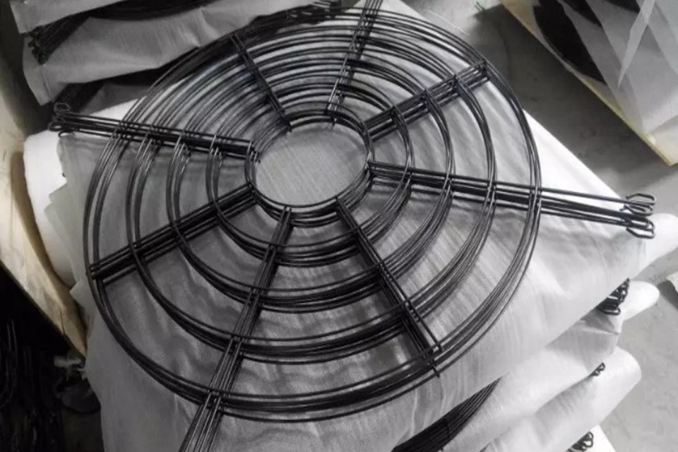 Copertura a rete del ventilatore