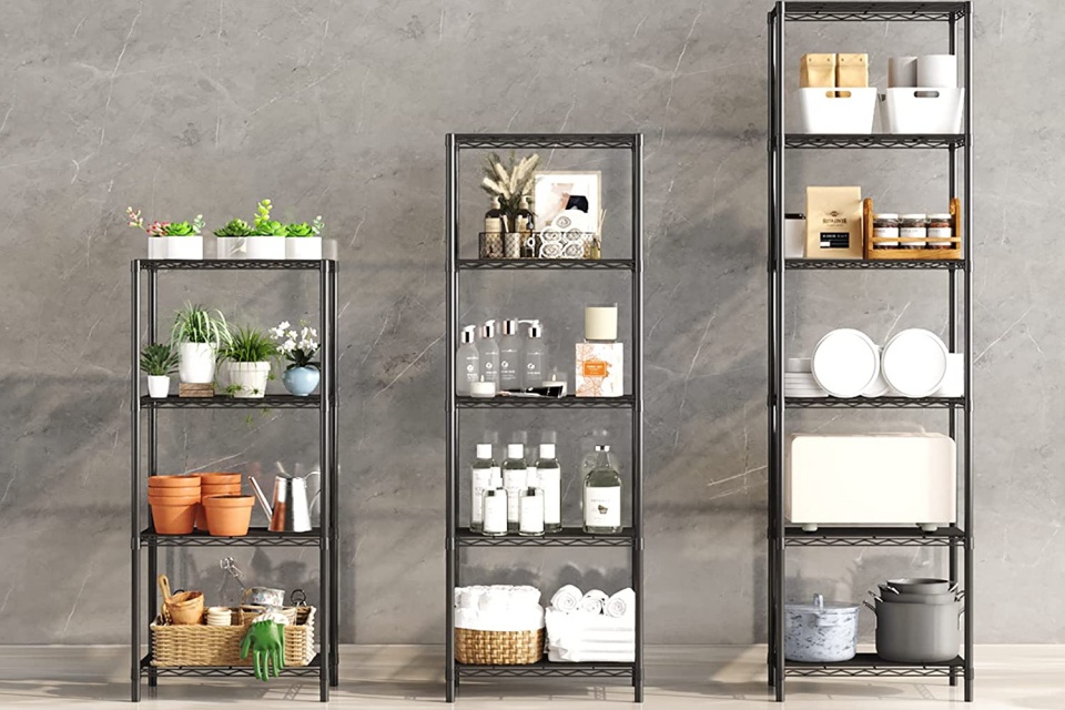 Low Temperature Storage Room Multilayer Wire Shelving